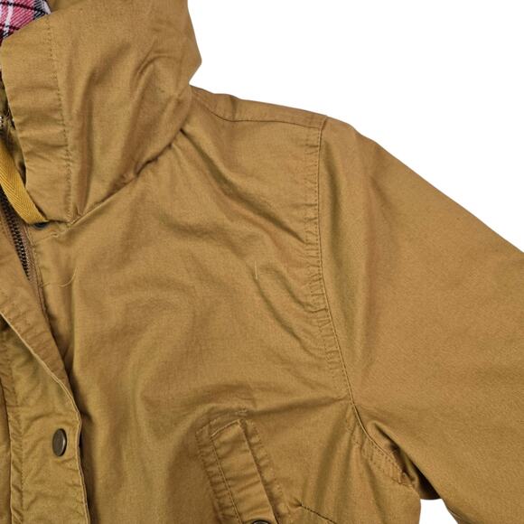 Womens Love Tree Jacket Size Medium Mustard Utility Cotton Lined - Picture 6 of 7